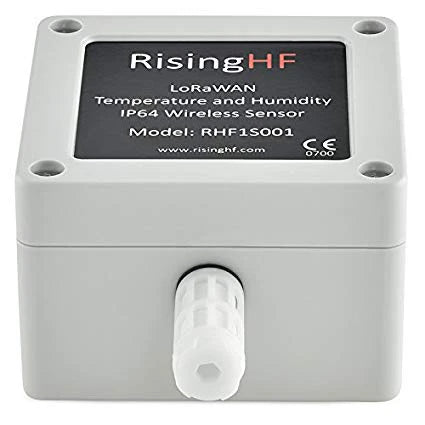 RisingHF - RHF1S001 Wireless LoRa WAN Temperature and Humidity Sensor Sku: RHF1S001 + ELE-ER34615-BAK